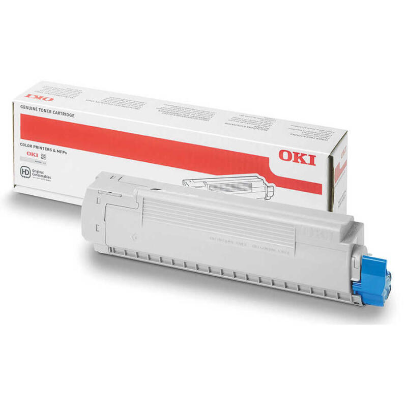Oki Es7411-44318619 Mavi Orijinal Toner