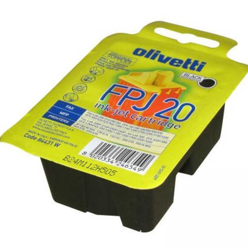 Olivetti Fpj-20 Siyah Orijinal Kartuş