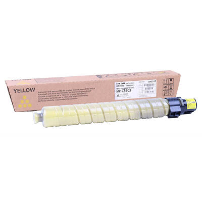Ricoh Aficio Mp-C3002 Sarı Orijinal Fotokopi Toner