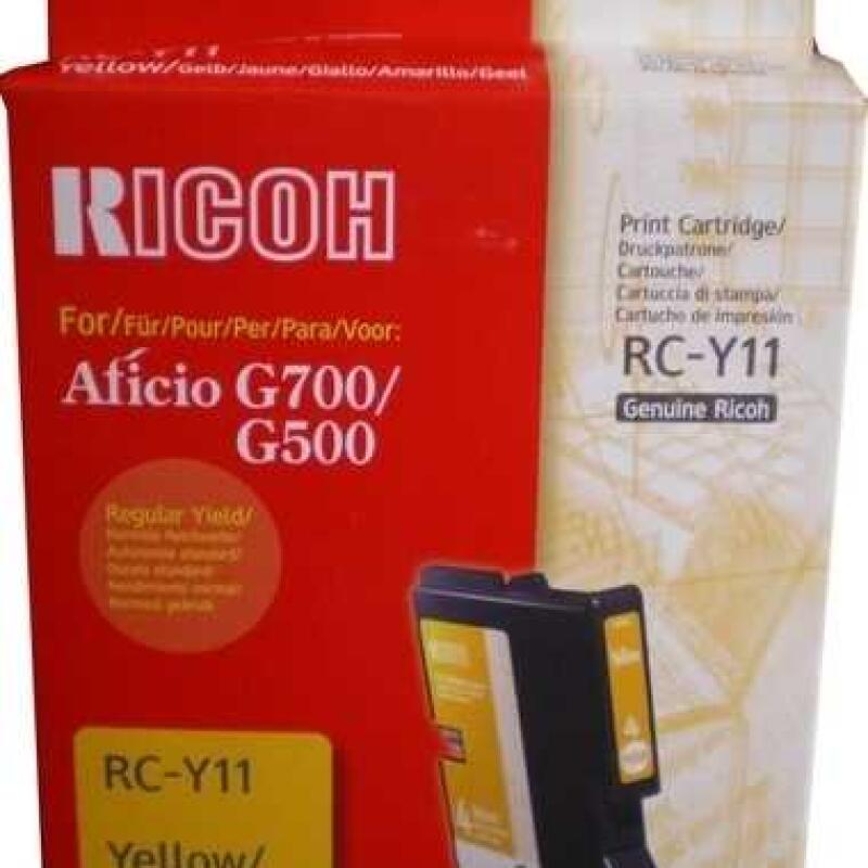 Ricoh Aficio Rc-Y11 Sarı Orjinal Kartuş