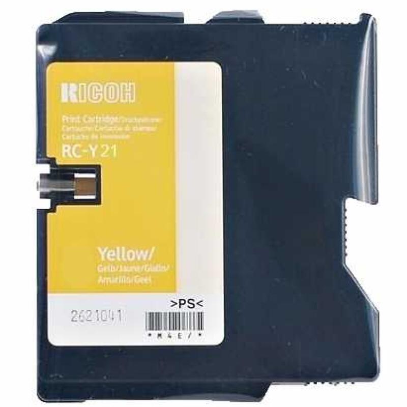 Ricoh Aficio Rc-Y21 Sarı Orjinal Kartuş