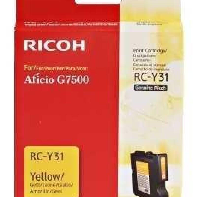 Ricoh Aficio Rc-Y31 Sarı Orjinal Kartuş