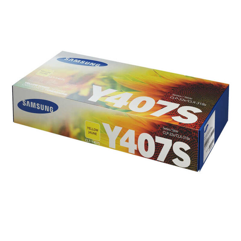 Samsung Clt-Y407S-Hp Su478A Sarı Orijinal Toner
