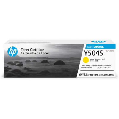 Samsung Clt-Y504S-Hp Su506A Sarı Orijinal Toner