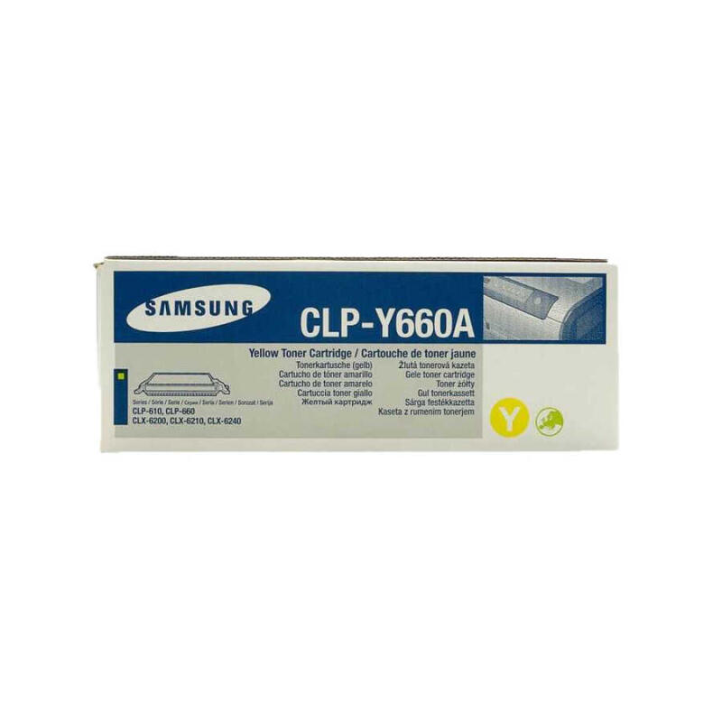 Samsung Clp-660-Hp St960A Sarı Orijinal Toner