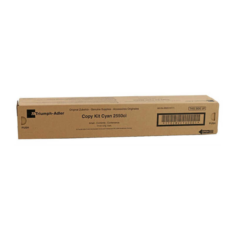 Utax-Triumph-Adler 2550Ci-662510011 Mavi Orijinal Fotokopi Toner