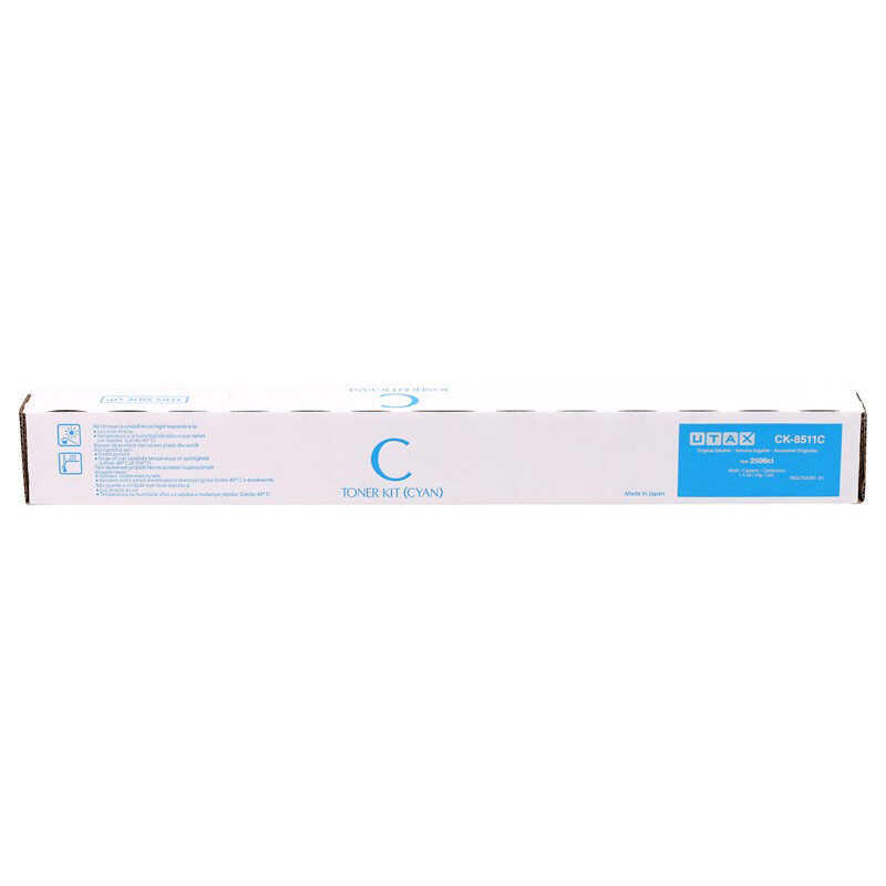 Utax-Triumph-Adler Ck-8511-1T02L7Cut0 Mavi Orijinal Fotokopi Toneri