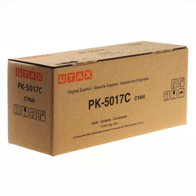Utax-Triumph-Adler Pk-5017-1T02Tvcut0 Mavi Orijinal Toner