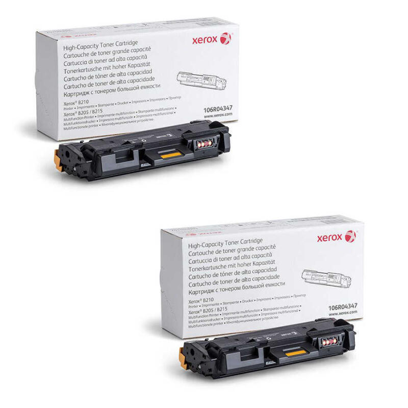 Xerox B205-106R04349 Orijinal Toner İkili Paket