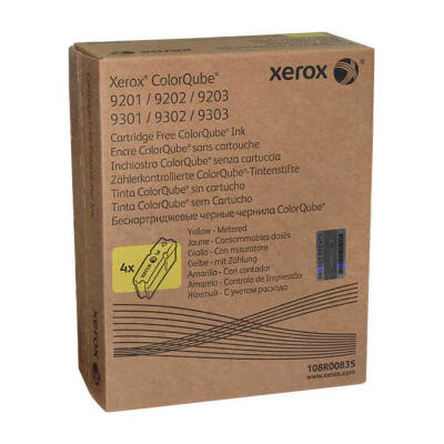 Xerox Colorqube 9201-108R00835 Metered Sarı Orijinal Katı Mürekkep 4Lü
