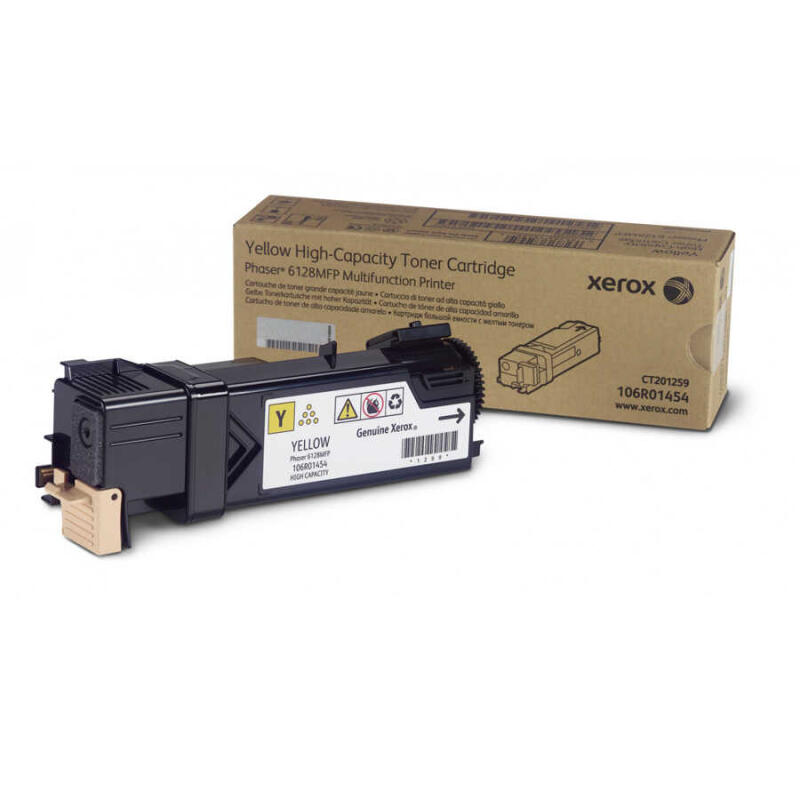 Xerox Phaser 6128-106R01458 Sarı Orijinal Toner