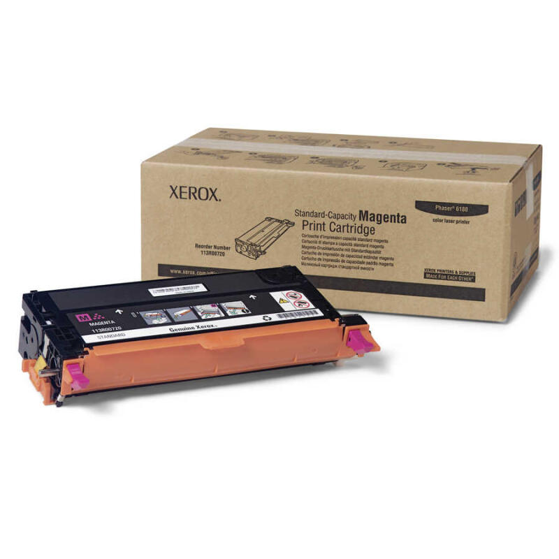 Xerox Phaser 6180-113R00720 Kırmızı Orijinal Toner