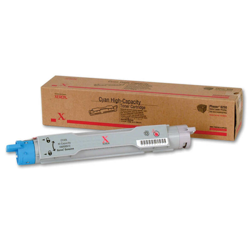 Xerox Phaser 6250-106R00672 Mavi Orijinal Toner Yüksek Kapasiteli
