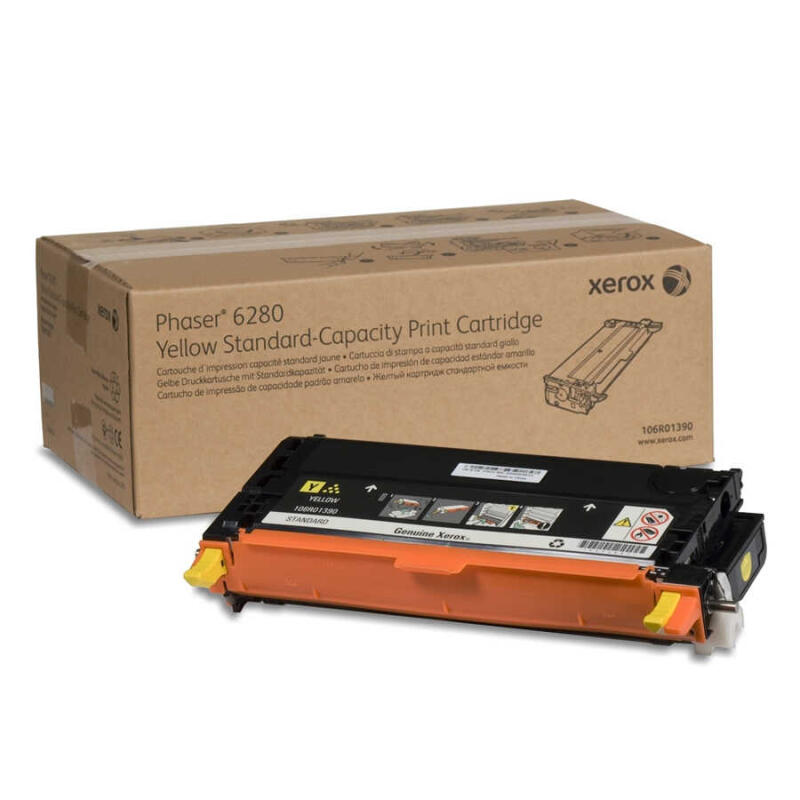 Xerox Phaser 6280-106R01390 Sarı Orijinal Toner
