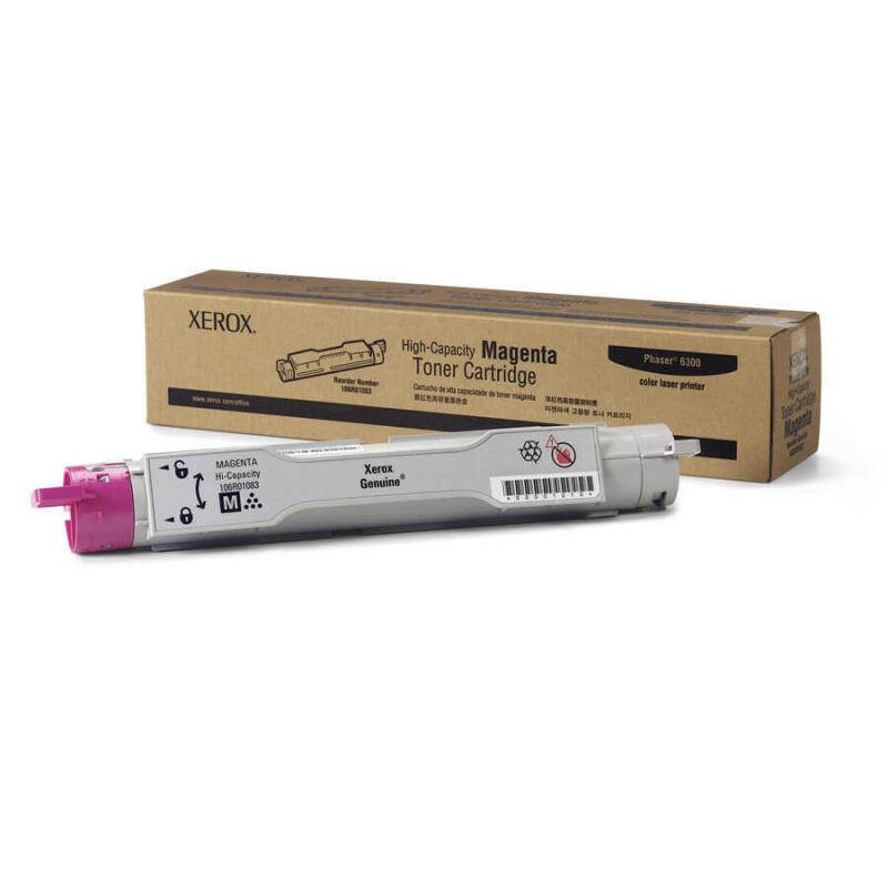 Xerox Phaser 6300-106R01083 Kırmızı Orijinal Toner Yüksek Kapasiteli