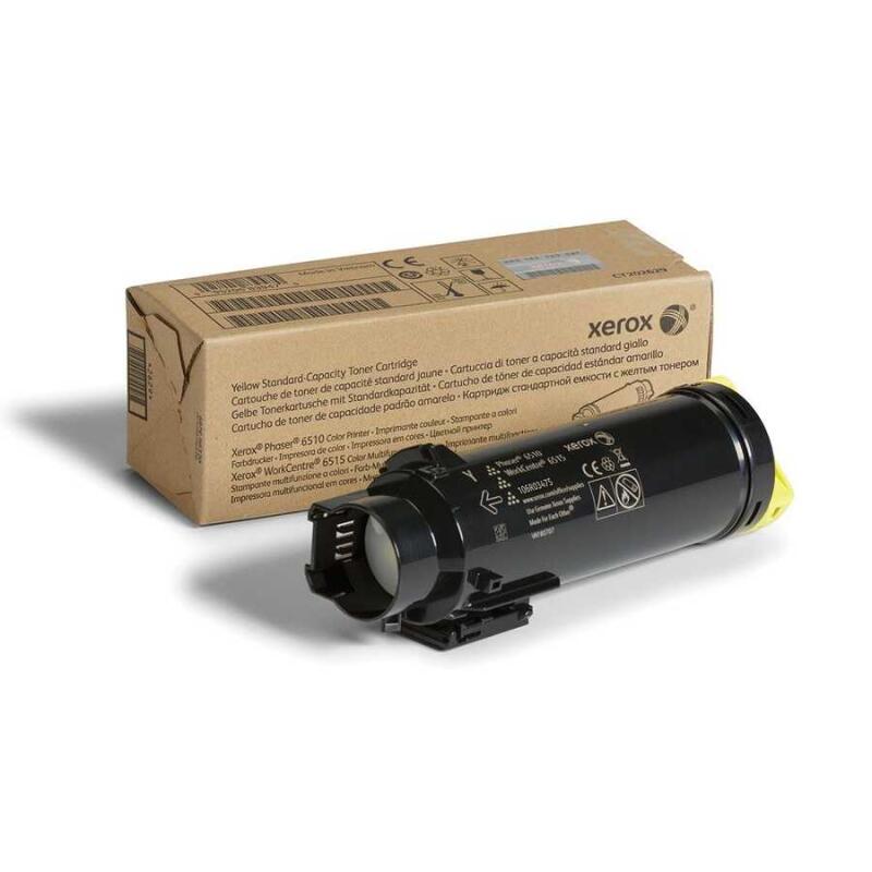 Xerox Phaser 6510-106R03483 Sarı Orijinal Toner