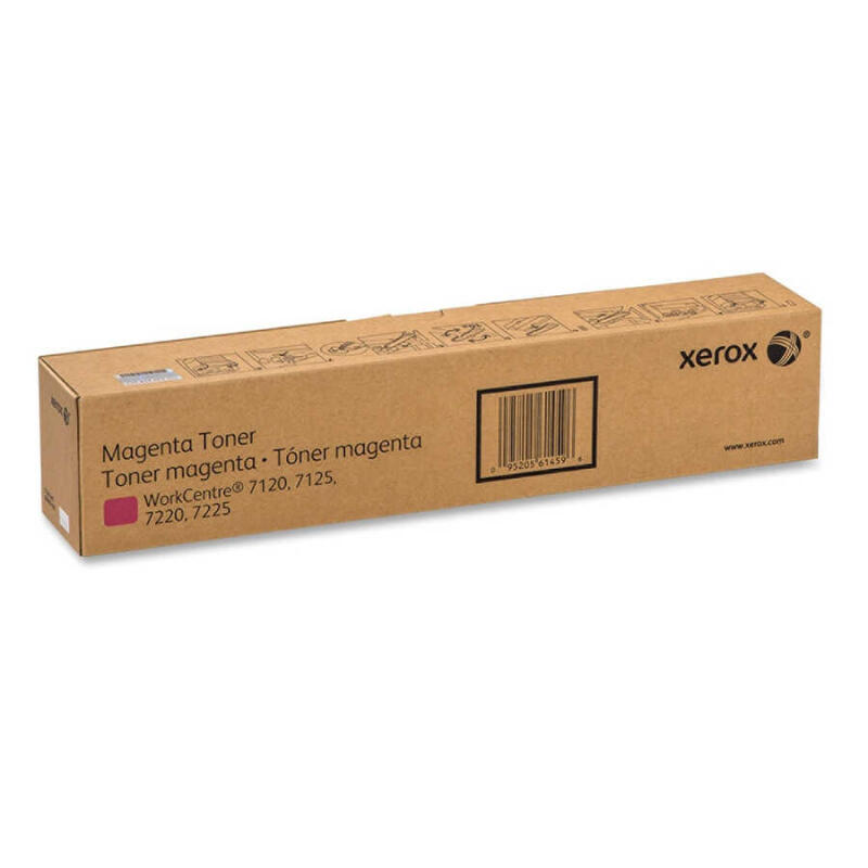 Xerox Workcentre 7120-006R01455 Metered Kırmızı Orijinal Fotokopi Toner
