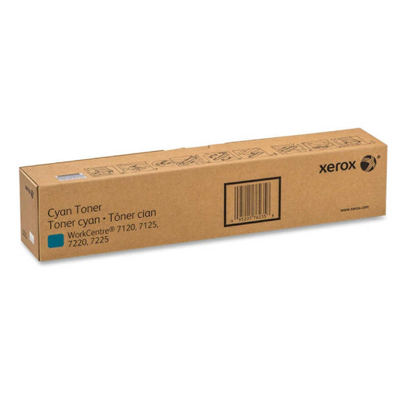 Xerox Workcentre 7120-006R01456 Metered Mavi Orijinal Fotokopi Toner