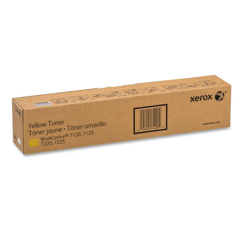 Xerox Workcentre 7120-006R01462 Sarı Orijinal Fotokopi Toner